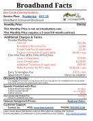 Residential 25Mbps Broadband Label